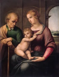 Madonna con San José sin barba